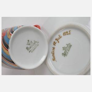 Rosenthal zwei Mokkatassen "Indra"