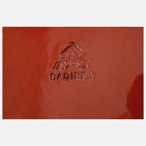 Cadinen Aschenbecher mit Silbermontierung