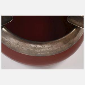 Cadinen Aschenbecher mit Silbermontierung