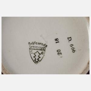 Gräfenroda Teeservice Art déco