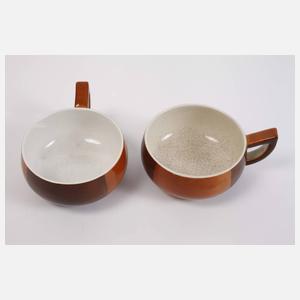 Gräfenroda Teeservice Art déco