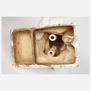 Gartenputto als Wasserspeier Art déco