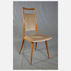 Ernst Martin Dettinger, sechs Esszimmerstühle