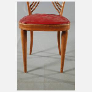 Sechs Esszimmerstühle Italien