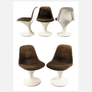 Markus Farner & Walter Grunder, fünf Stühle "Orbit"