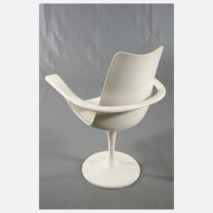 Luigi Colani, Paar Armlehnstühle "Lusch"