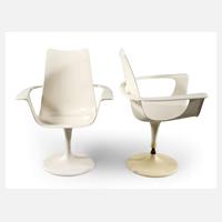 Luigi Colani, Paar Armlehnstühle "Lusch"111