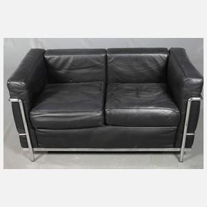 Große Ledersitzgruppe