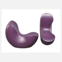 Peter Harvey, Paar Sessel "Nautile soft "111