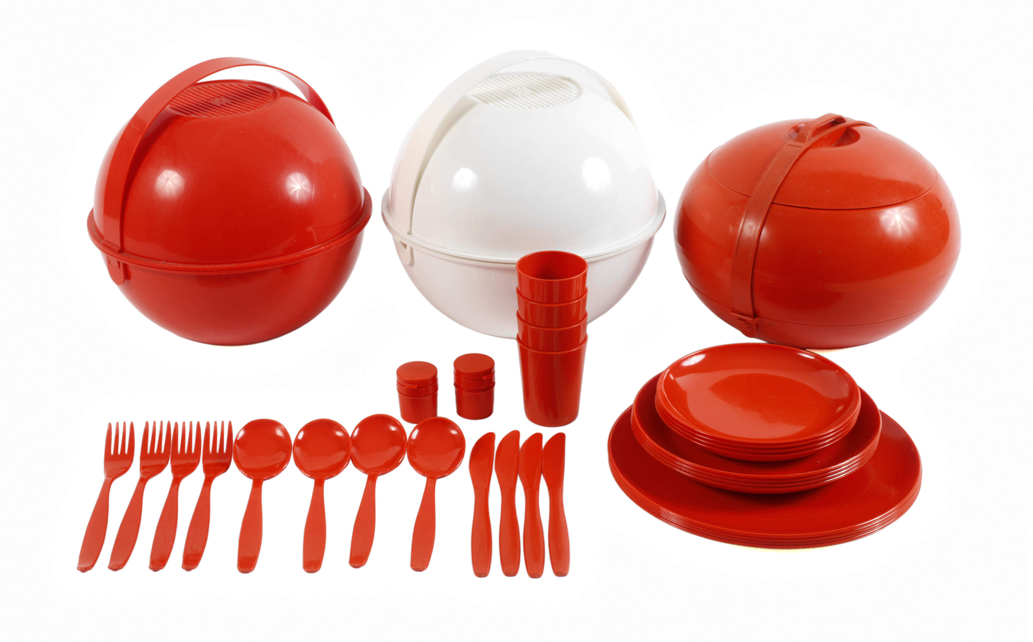 Drei Picknick Sets