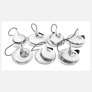 Doria sieben Hängeleuchten