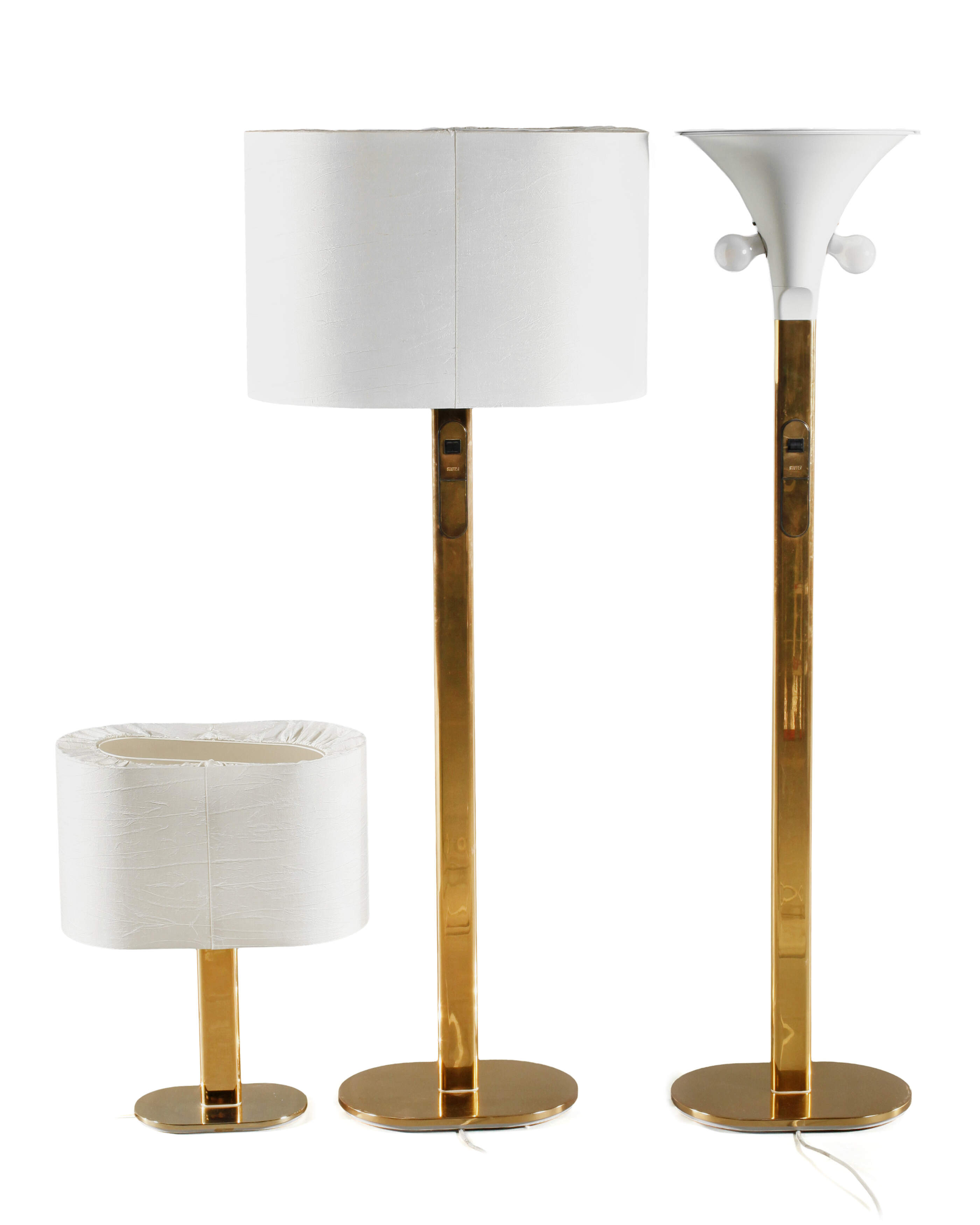 Staff drei Stehleuchten