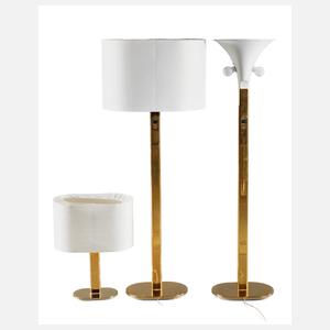 Staff drei Stehleuchten