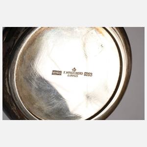 Vier Silbervasen Dänemark