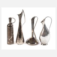 Vier Silbervasen Dänemark111