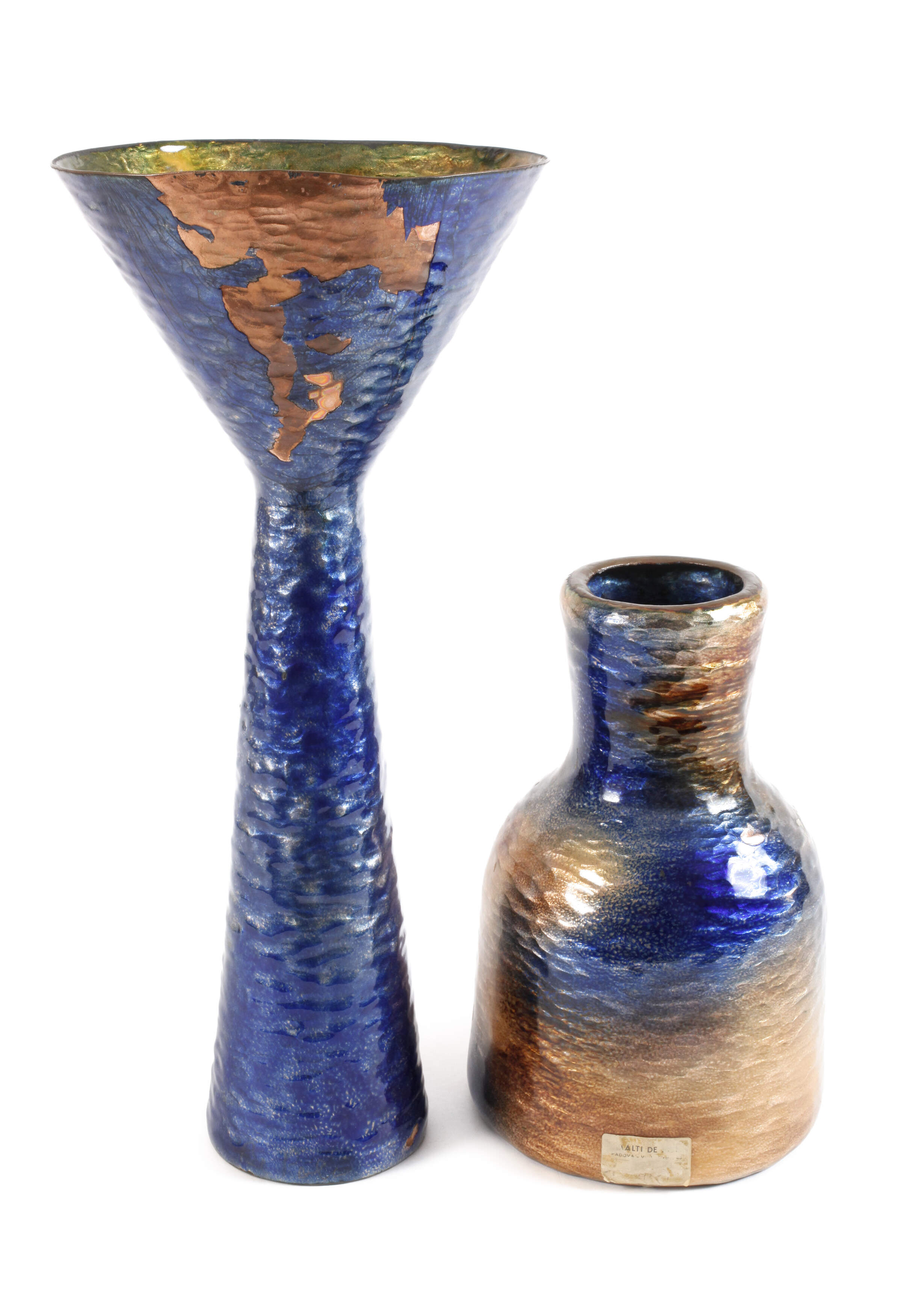 Paolo de Poli Vasenpaar Emaille