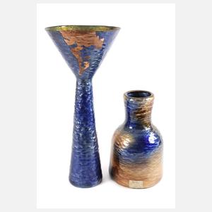 Paolo de Poli Vasenpaar Emaille