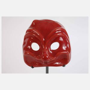 Venini Murano drei Masken mit Ständern