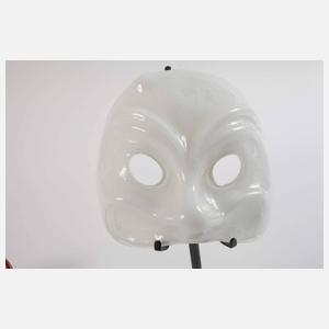 Venini Murano drei Masken mit Ständern