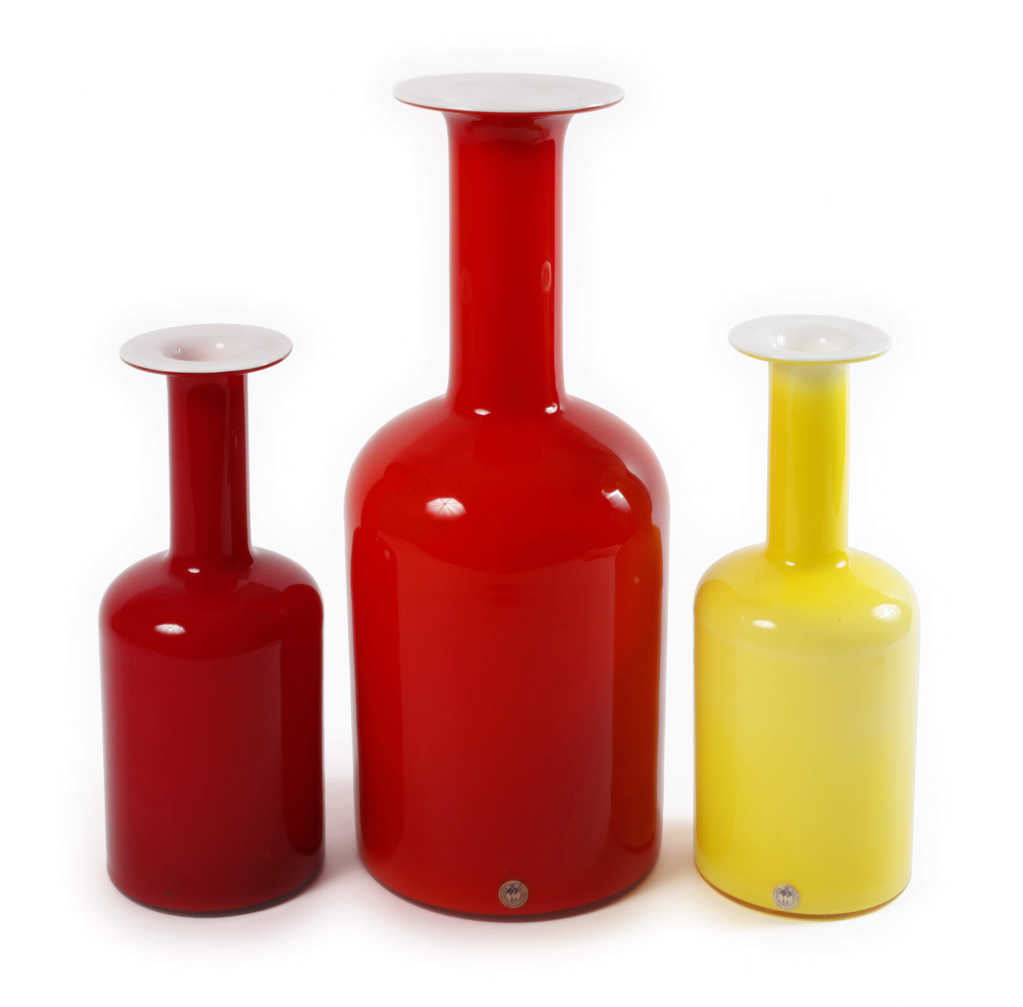 Otto Brauer, drei Vasen