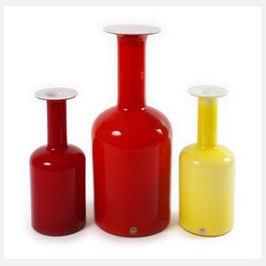 Otto Brauer, drei Vasen