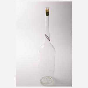 Venini Murano vier Grappaflaschen