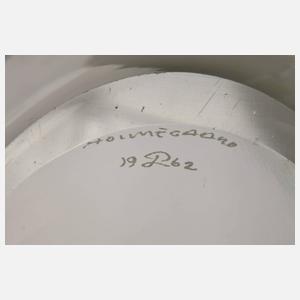 Vier Schalen skandinavisches Design