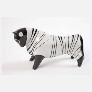 Cmielow Polen zwei Stiere und Tiger