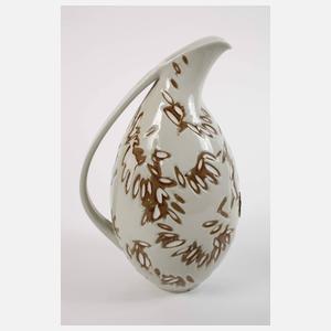 Fachschule Selb Konvolut Künstlervasen und Kannen