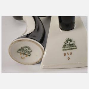 Lindner Konvolut Ziervasen "Schattenspiel"