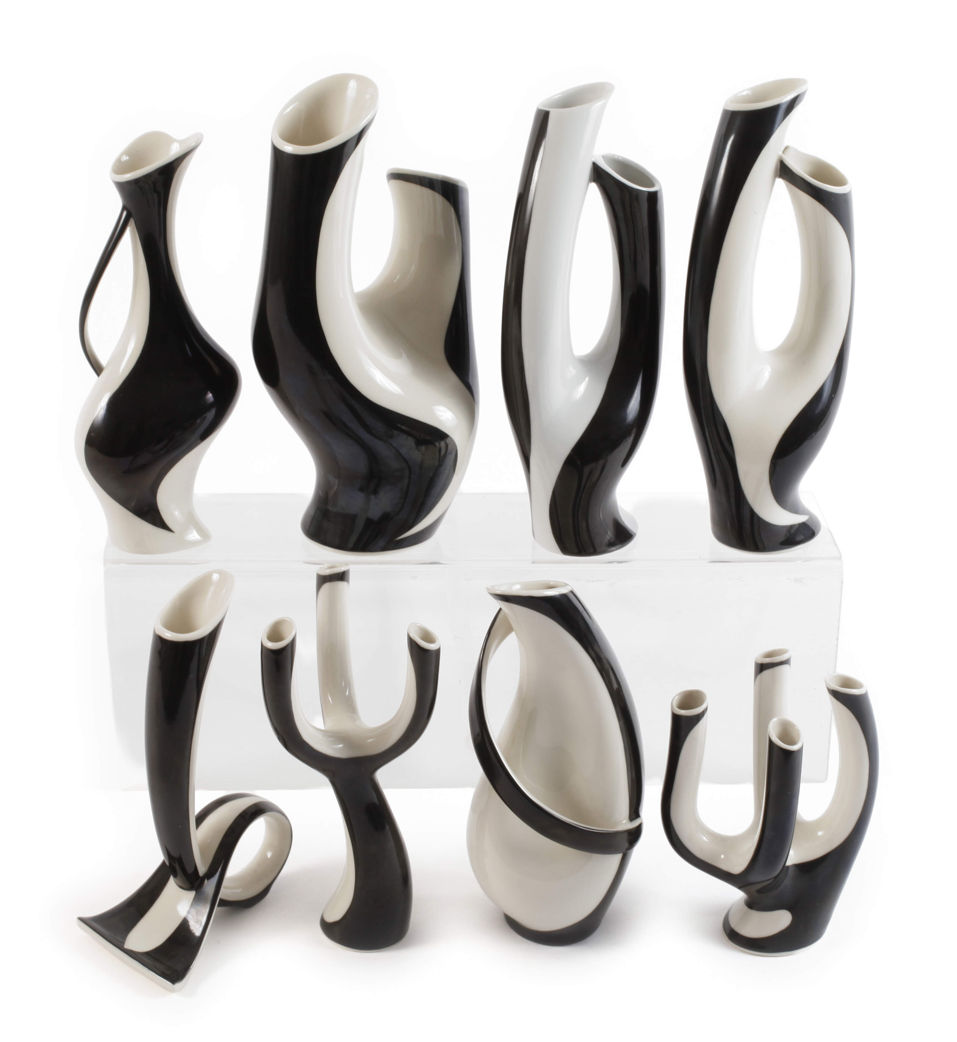 Lindner Konvolut Ziervasen "Schattenspiel"