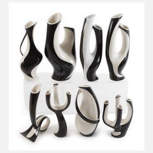 Lindner Konvolut Ziervasen "Schattenspiel"