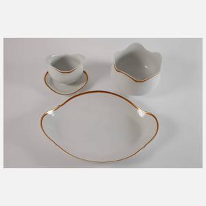 Meissen Speise- und Kaffeeservice "Korallenrand"