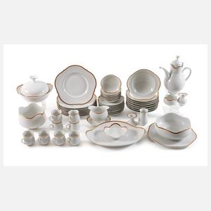 Meissen Speise- und Kaffeeservice "Korallenrand"