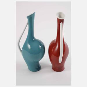 Rosenthal Satz Henkelvasen "Schwangere Luise"