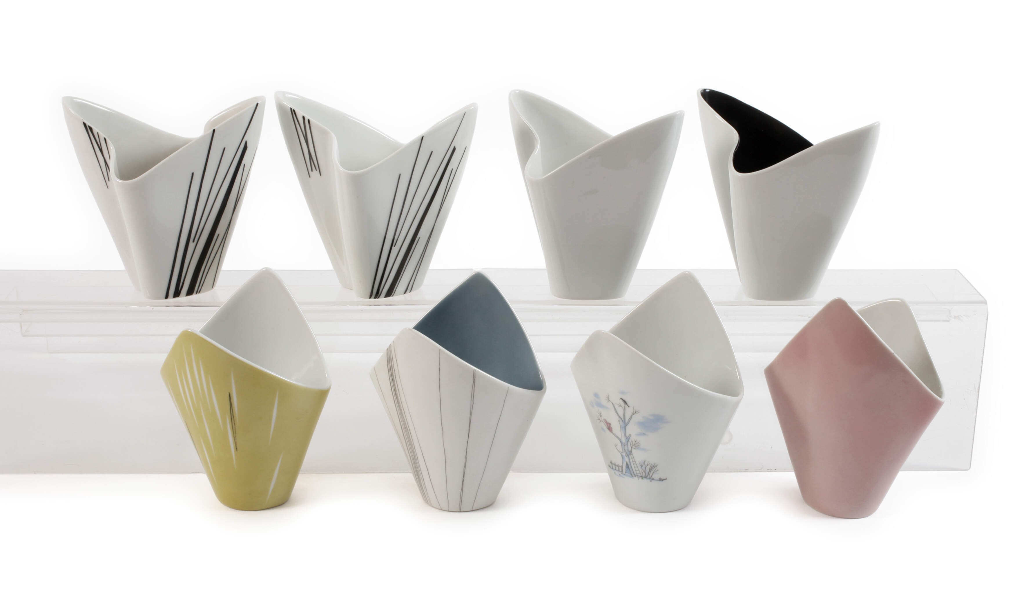 Rosenthal acht Künstlervasen