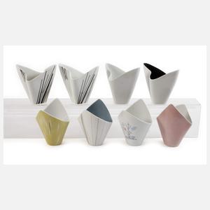 Rosenthal acht Künstlervasen