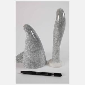 Rosenthal zwei Raumplastiken Hans Stangl