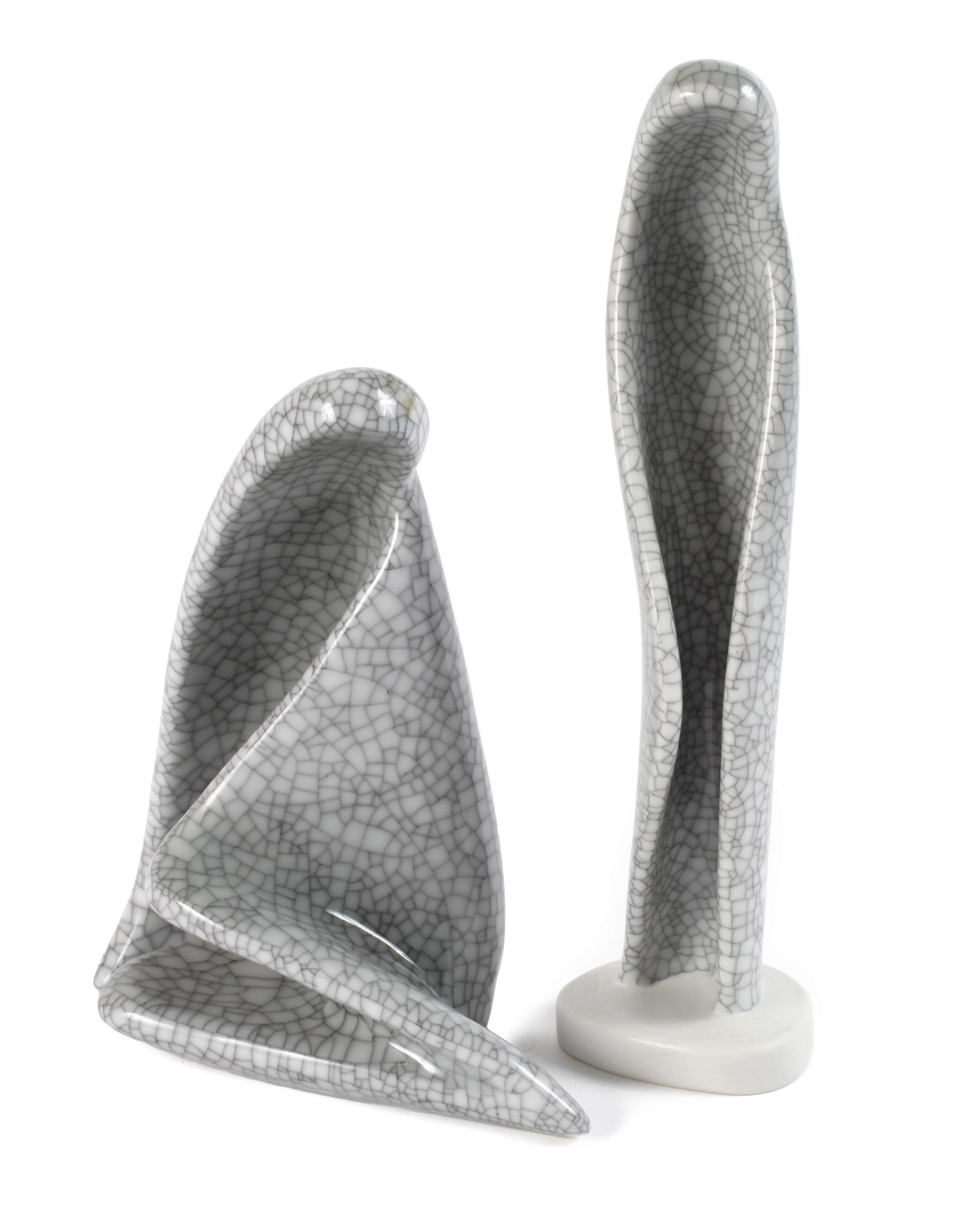 Rosenthal zwei Raumplastiken Hans Stangl