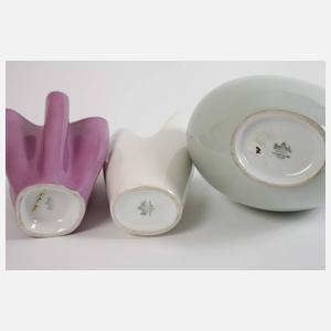 Rosenthal drei Künstlervasen