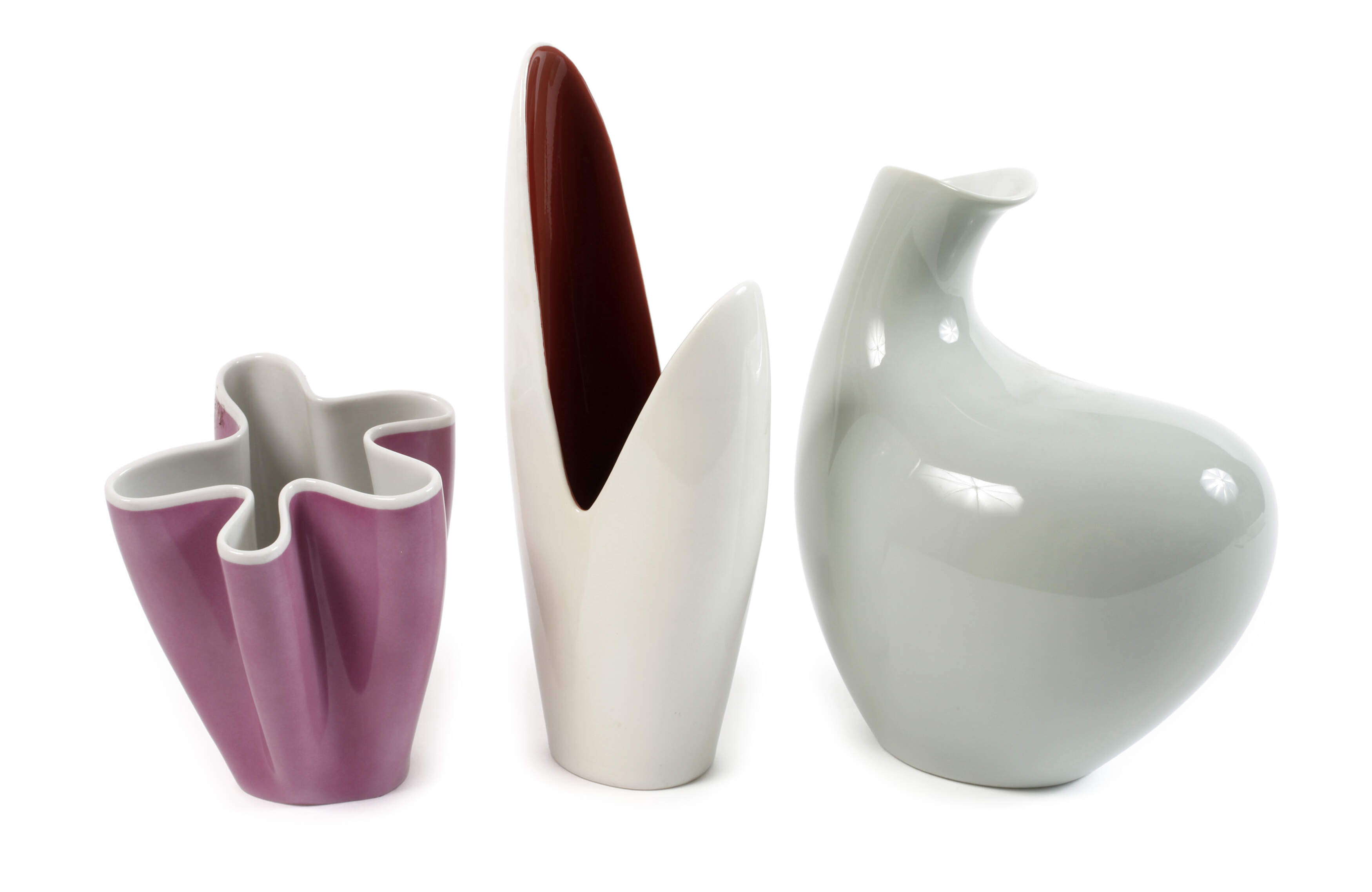 Rosenthal drei Künstlervasen