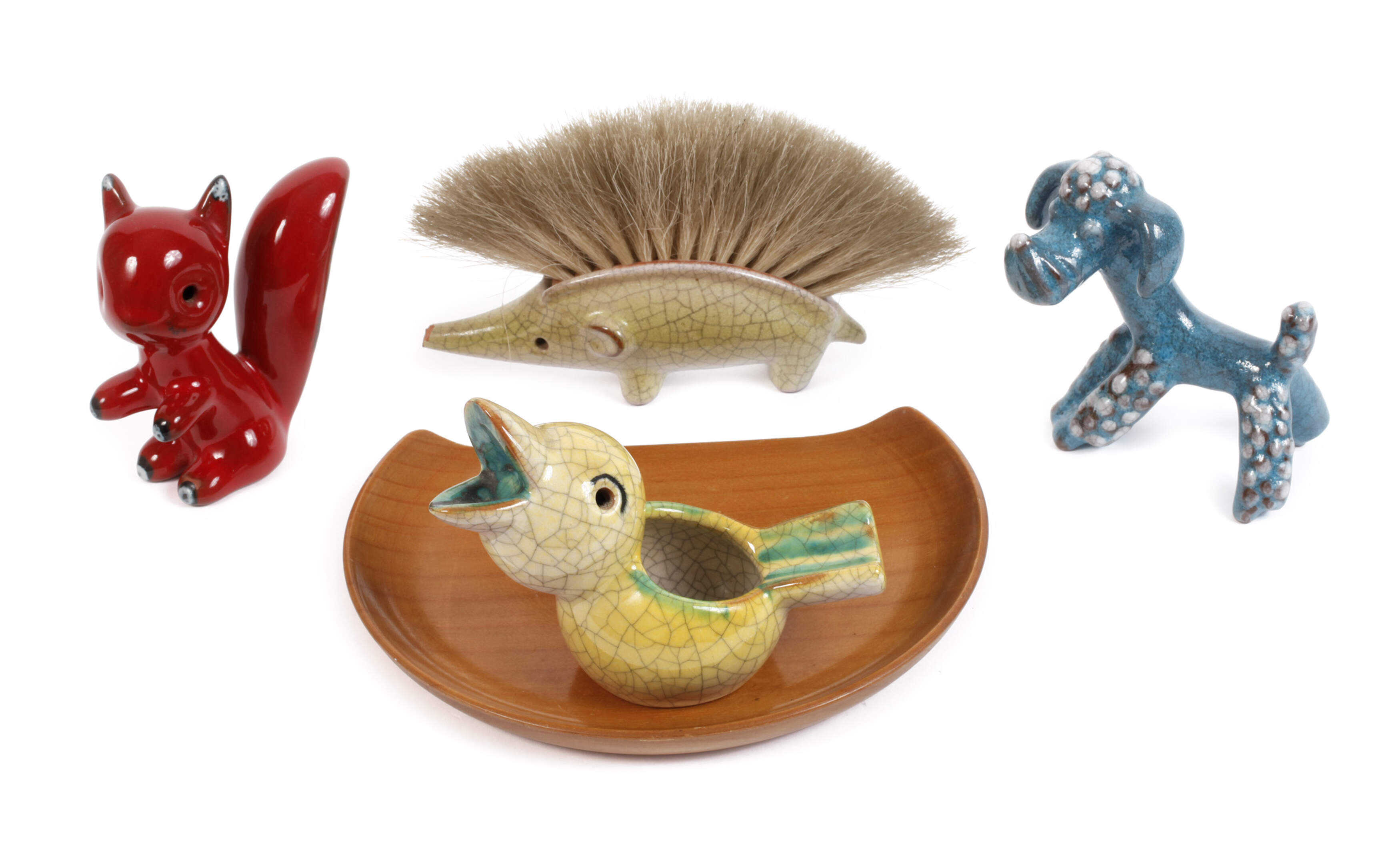 Walter Bosse vier Tierfiguren