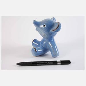 Walter Bosse sitzender Bär