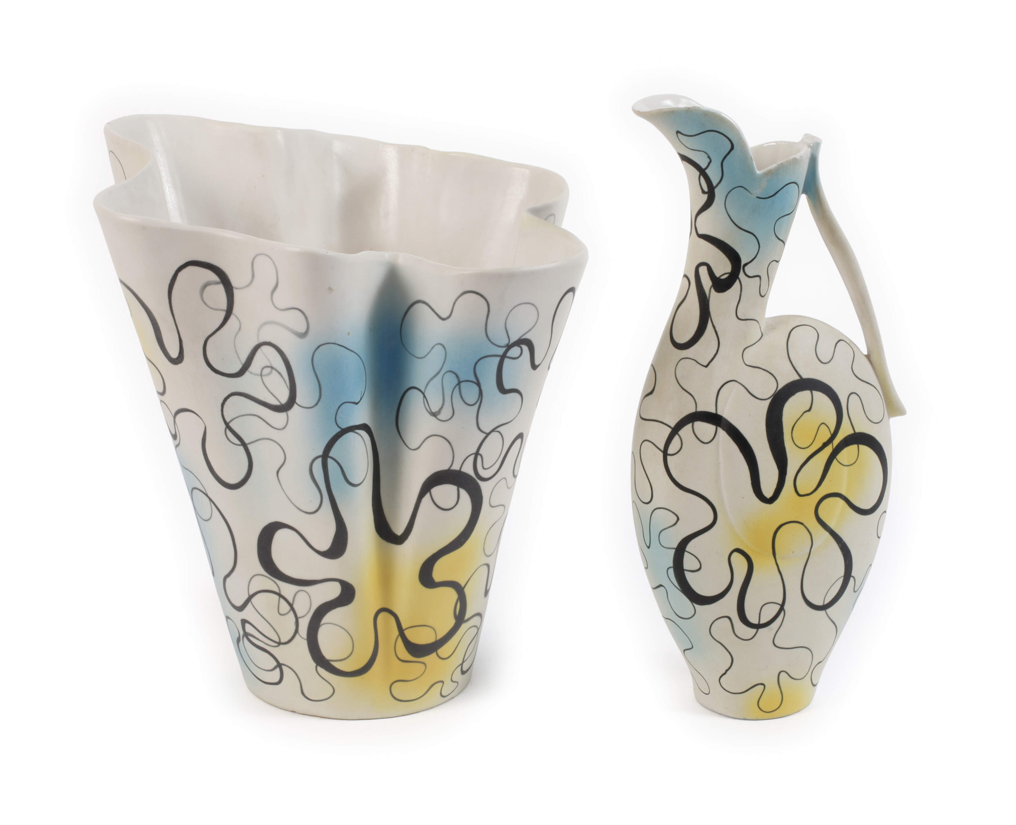 Comas Vase und Kanne