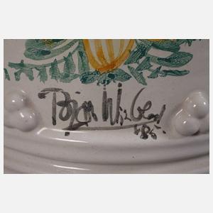 Bjørn Wiinblad, große figürliche Blumensäule