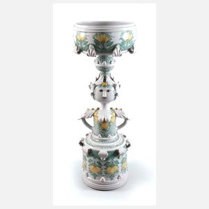 Bjørn Wiinblad, große figürliche Blumensäule