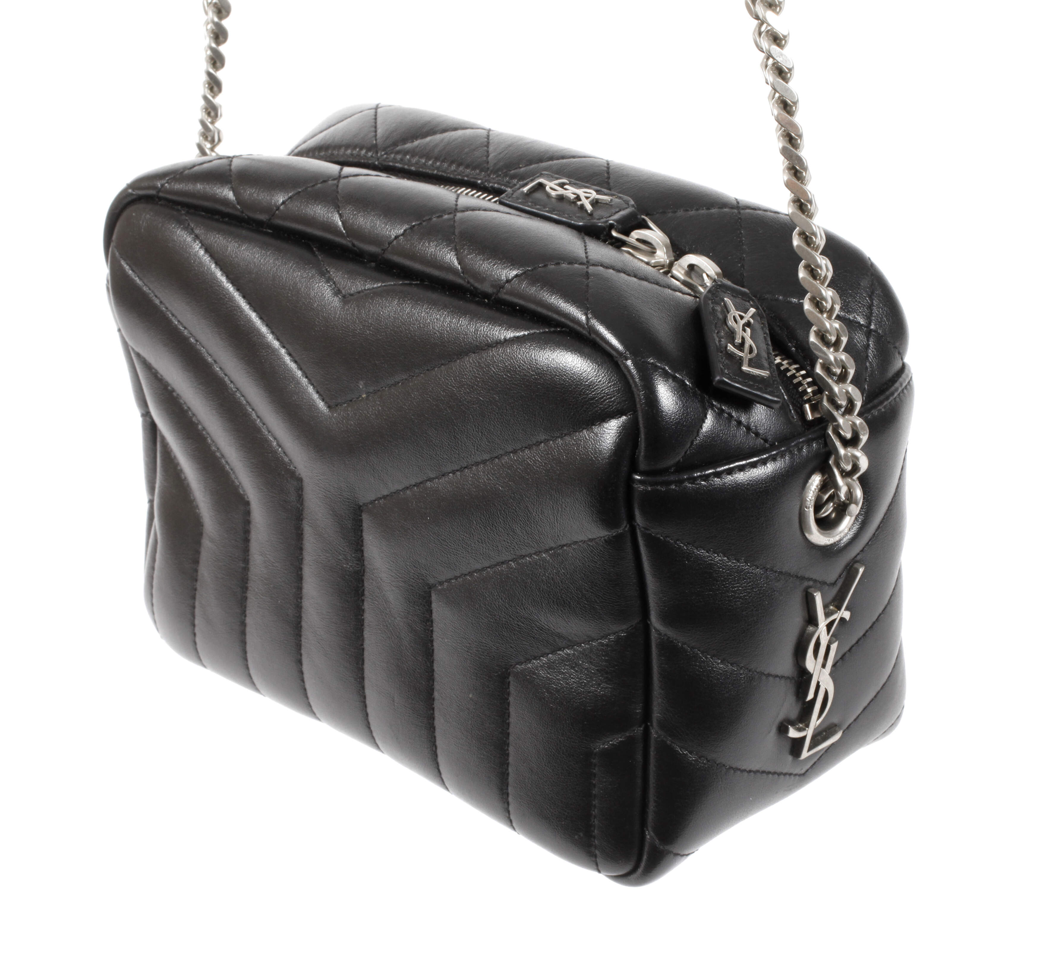 Saint Laurent Loulou Small Bowling Bag