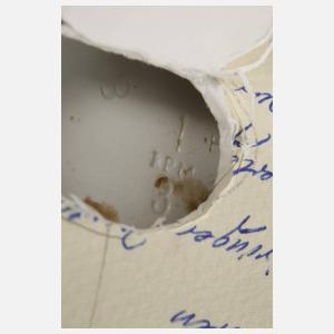 KPM Berlin Bildplatte "Pfeifenraucher"