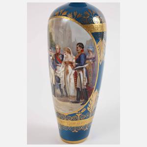 Prunkvase "Napoleon und Königin von Preußen"