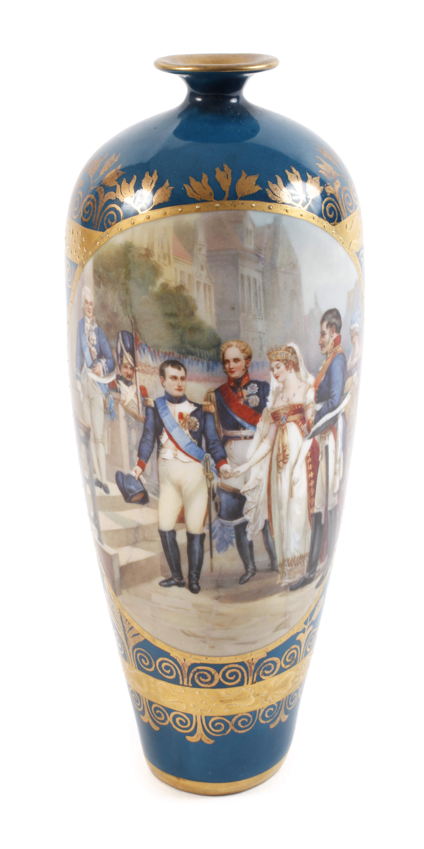 Prunkvase "Napoleon und Königin von Preußen"